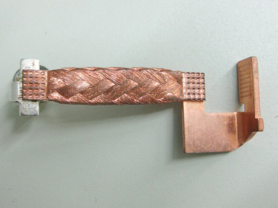 铜编织线与铜片焊接应用
